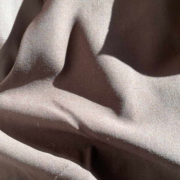 Brown Emanuel Ungaro suit dress. Below the knee. Fully lined. Sleeveless. Sz 14. - Picture 4 of 4